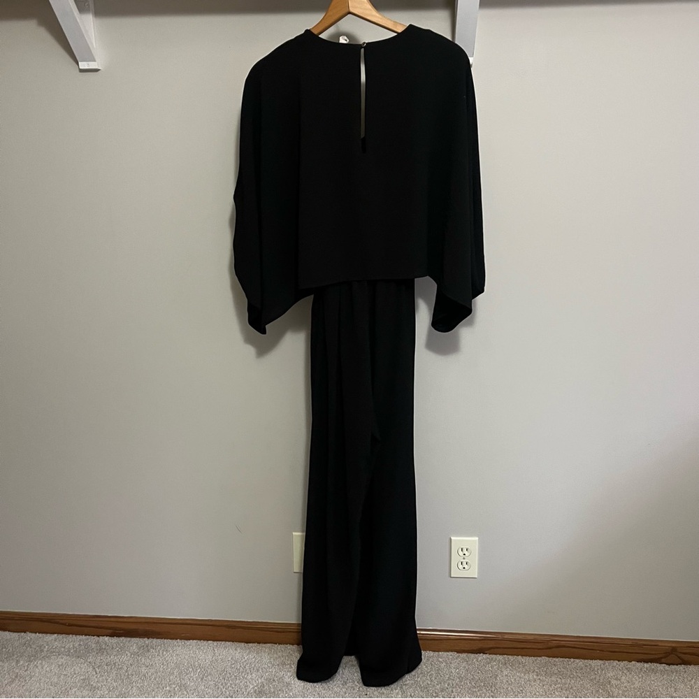 Tyche Black Jumpsuit with Keyhole Scooped Neckline, Women’s size medium - Picture 6 of 12